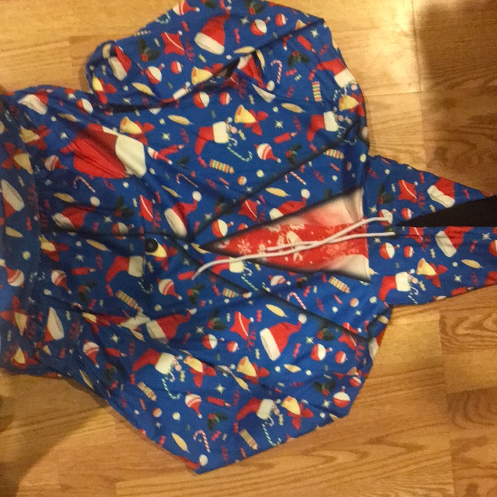 Christmas hooded sweatshirt